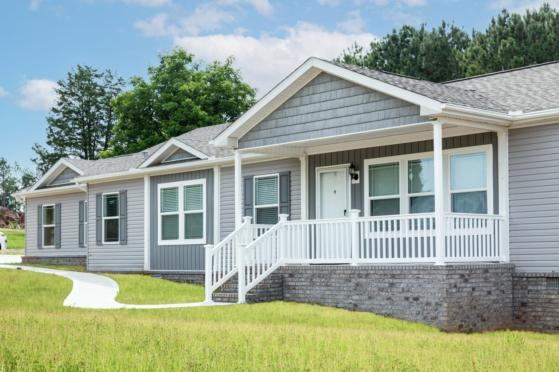 Manufactured home foundation certification inspection verifying HUD compliance and permanent foundation requirements